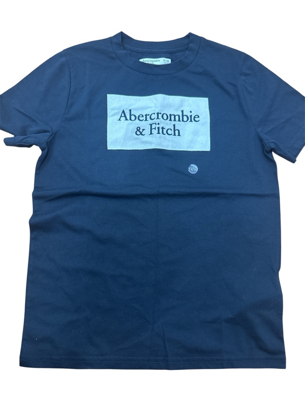 abercrombie kids Navy Blue Logo Tee